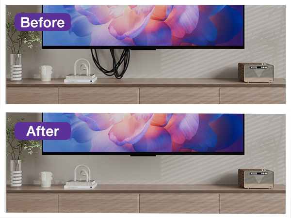 tv wall cable pass through kit