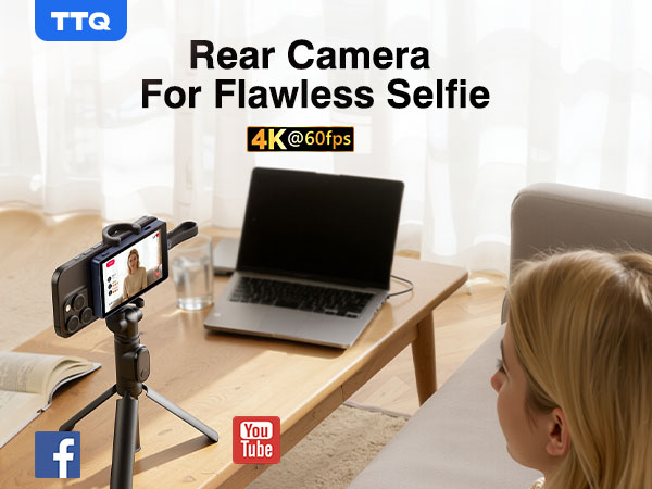 vlog selfie monitor screen