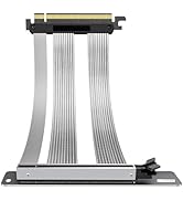 ConnBull PCIE 5.0 Riser Cable, Gen 5 GPU Graphics Card Extension Cable, PCI-E 16X 128GB/s Compati...