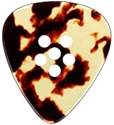 Musiin Premium Hand-Made Clear Tone Guitar Pick for Electric Guitar Bass for Funk Jazz Blues Musi...
