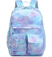 Lohol Galaxy Backpack for Kids Teen Girls, Casual Daypack with Anti Theft Pocket for Travel Schoo...