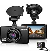 ORSKEY Dash Cam for Cars Front and Rear 1080P Full HD in Car Camera Dual Lens Dashcam for Cars 17...