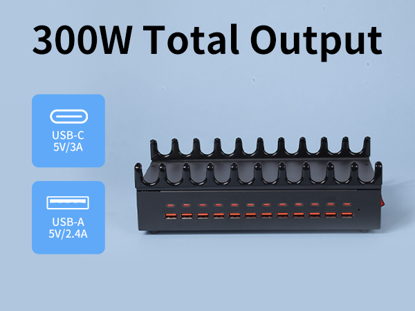multi charger station