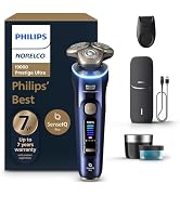 Philips Norelco Shaver i9000 Prestige Ultra, Wet &amp; Dry Electric Shaver, Adriatic, SenseIQ Pro Tec...