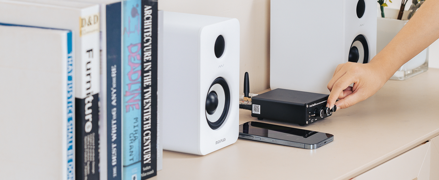 Bluetooth 5.0 Stereo Audio 2 Channel Amplifier Receiver