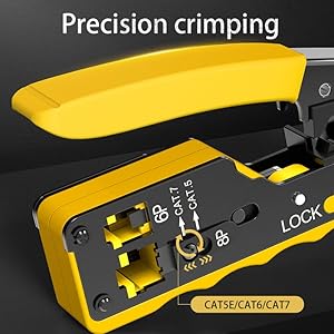 Cat5/Cat6/Cat7 Converting Screw Crimping 