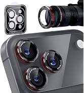 BOXDXB Compatible with iPhone 17 Pro Max/17 Pro Camera Lens Protector, Upgraded [1:1 Fit &amp; 99.9% ...