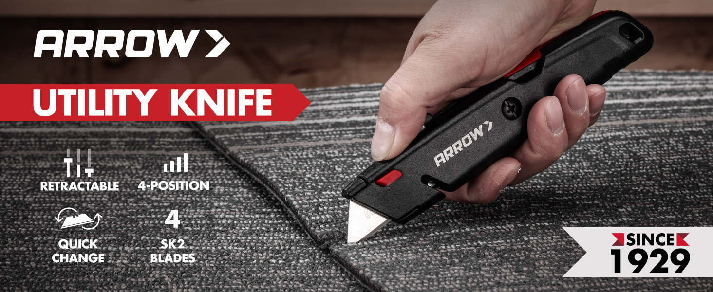 utility knife safety box cutter opener razor blade knife belt pocket knife retractable boxcutter