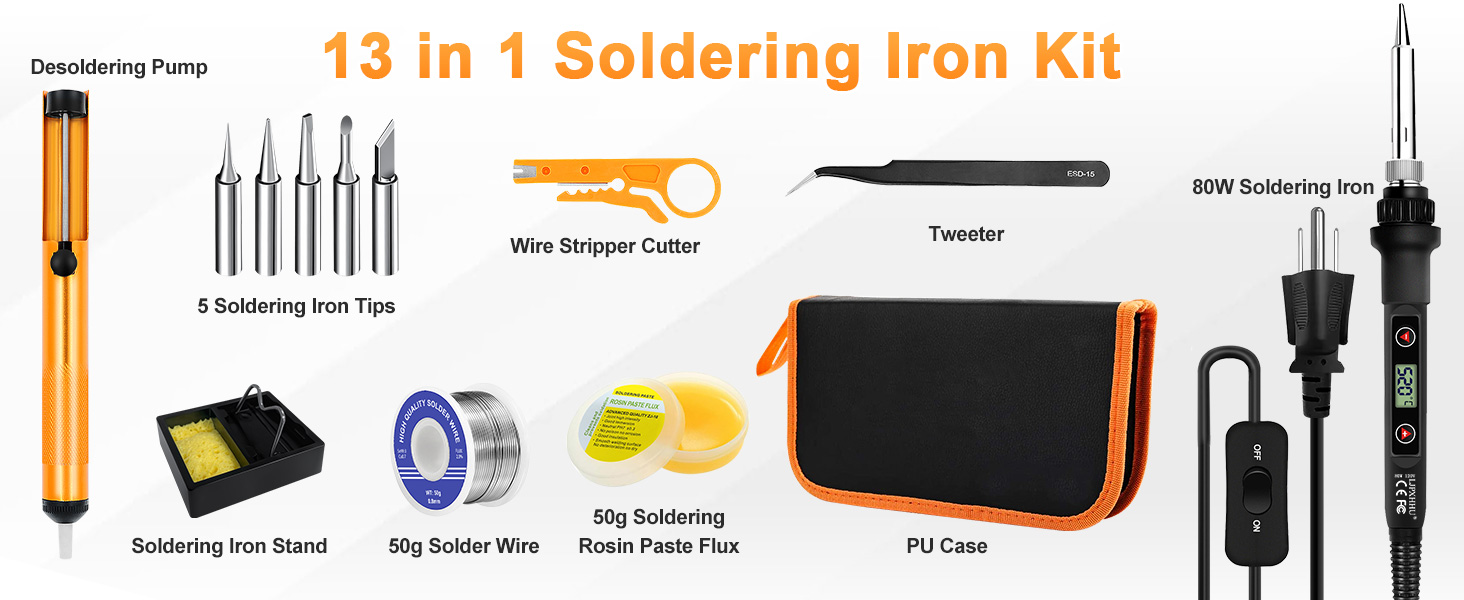 13-in-1 SolderingI ronKit