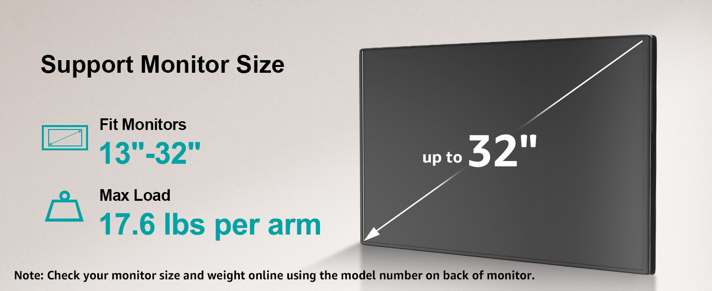 vertical stack monitor mount