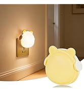 Lurinenna 2-Pack LED Night Light Plug into Wall,Auto Dusk to Dawn Sensor Light,Energy Efficient f...