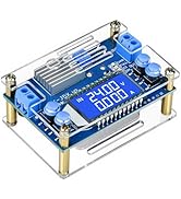 DC Adjustable Buck Converter,6.5-36V to 1.2V-32V 5A Adjustable Power Supply,5V 9V 12V 24V Step Do...
