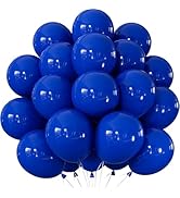 Royal Blue Balloons 12 Inch – 24pcs Dark Blue Balloons, Premium Latex Balloons for Weddings, Grad...