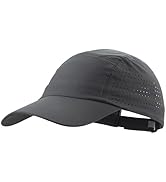 Connectyle Men's Breathable Run Hat Quick Dry Reflective Sport Cap Adjustable Lightweight Basebal...