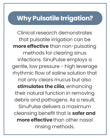 pulsatile irrigation