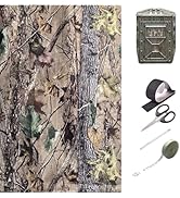 YIYIREA Deer Blind Window Curtain Hunting Blind Window Curtain 57" x 39" Universal Box Blind Curt...