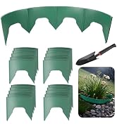 YIYIREA 5Pack Slope Planters 20PCS 6Inch Spliceable Round Edging with Shovel Erosion Control Plas...