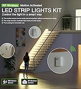 Wireless Motion Sensor LED strip lights