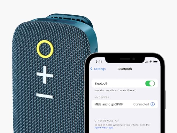 MEE audio goSPKR Wearable Clip-on Bluetooth Speaker