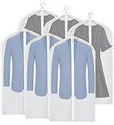 Zilink Garment Bags Suit Bag for Storage 43 inch Dust Proof Suit Protector Cover with Full Zipper...