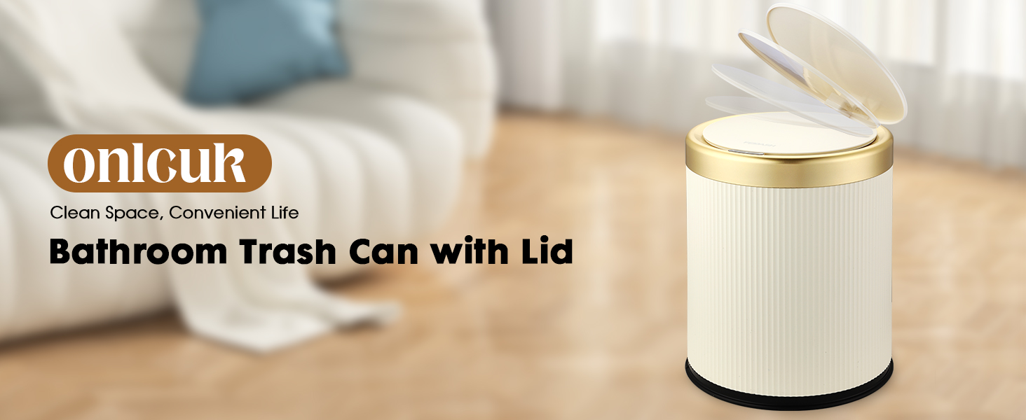 bedroom trash can