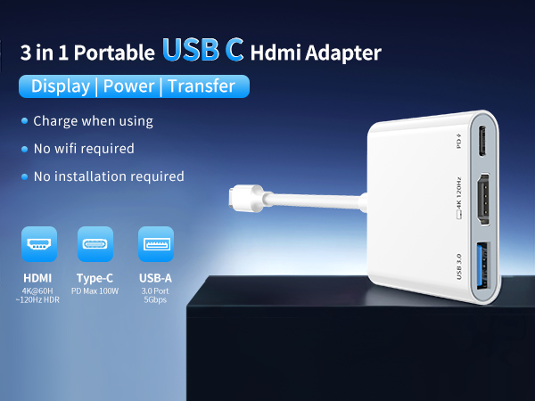 usb c hdmi adapter