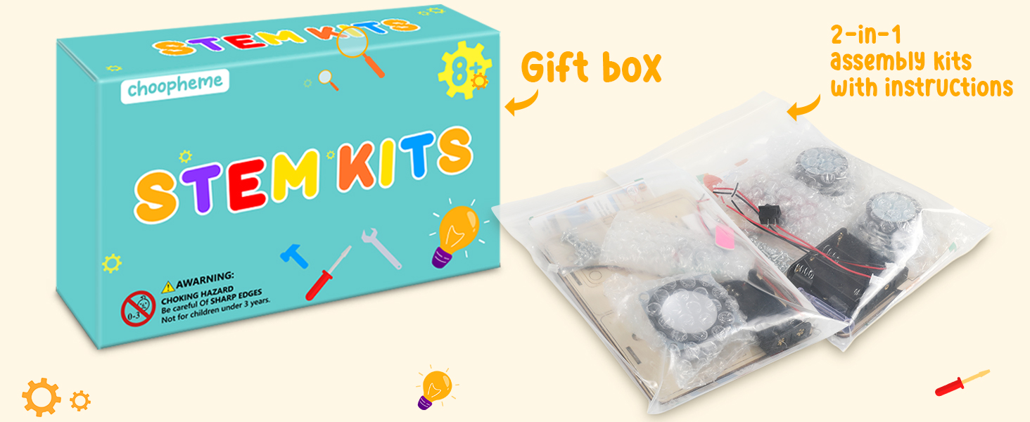 stem kits for kids age 8-10 10-12 diy bluetooth speaker kit