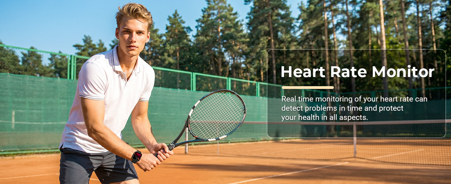 Smart watch heart rate monitoring function