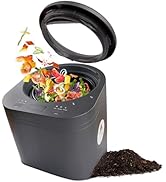 Upgraded Electric Waste Kitchen Composter,NESSGRAIM 2L Capacity Countertop Composter Indoor Odorl...