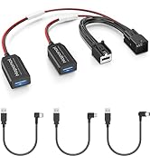 Naponal GPS Dash Cam Power Adapter,(10Pin Type D Connector)Mirror Camera Radar Charger Station GP...