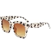 FEISEDY Vintage Women Butterfly Sunglasses Designer Luxury Square Gradient Sun Glasses Shades B2486