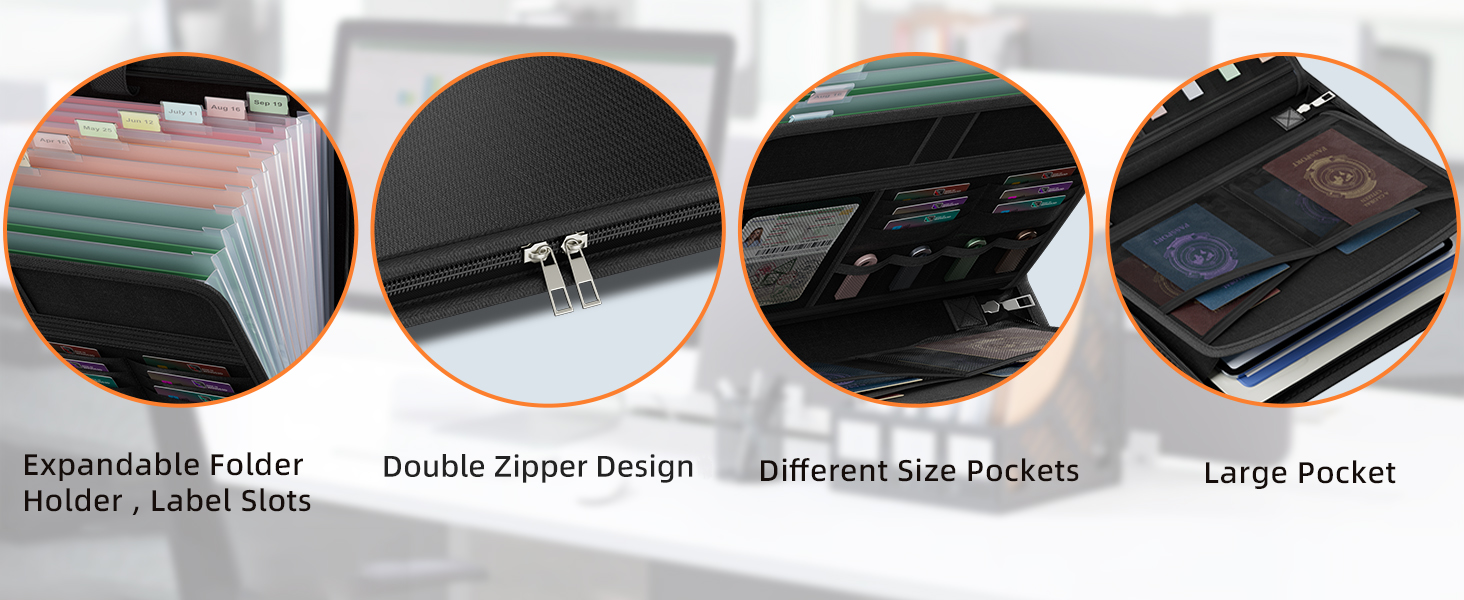important document storage organizer details