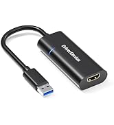 DriverGenius USB 3.0 Type-A to HDMI Display Cable Adapter Converter for Monitor - with Indicator ...