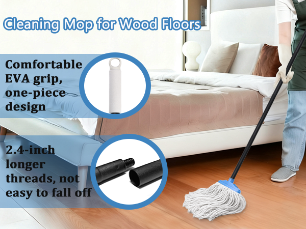 Indoor Cleaning Mop for Hardwood Floors