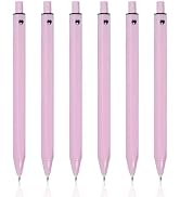 IOMDRWU Pink Gel Pens, Cute Pens, Pink Pen Black Ink, 0.5mm Fine Point Smooth Writing, Cute Pen f...
