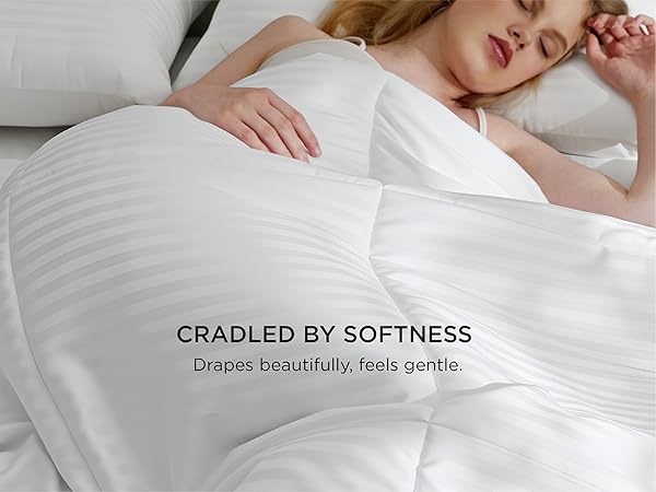 Lightweight duvet insert
