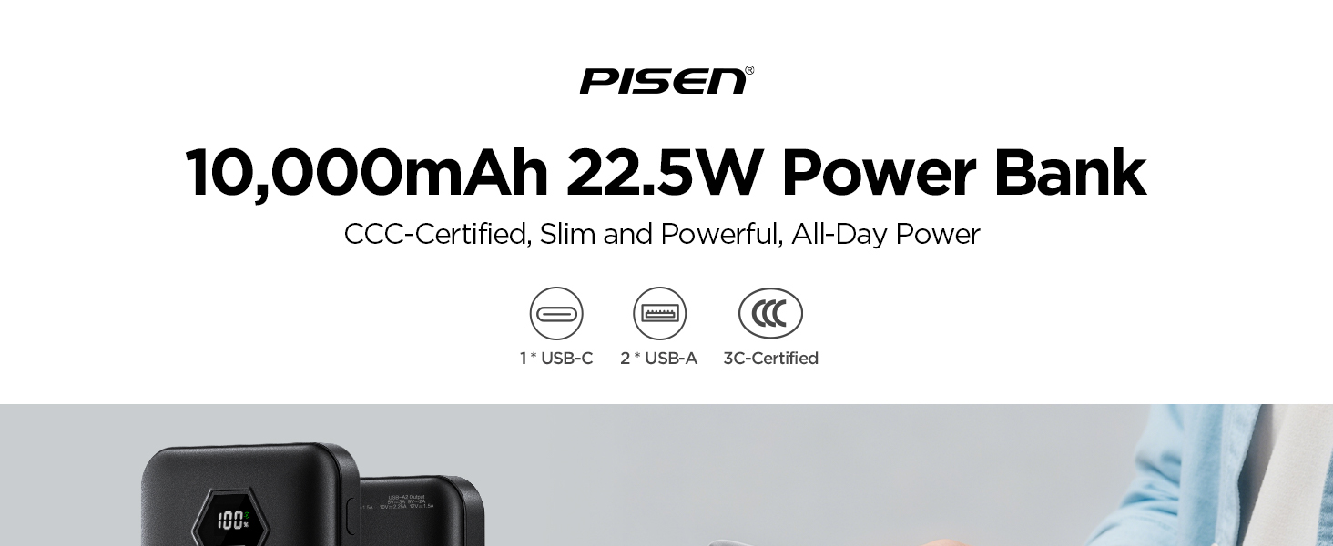 PISEN 3C Power Bank