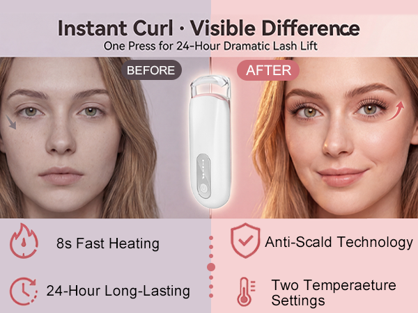 heated eyelash curler