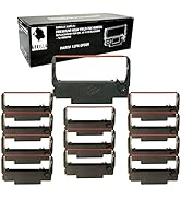 (12) Gorilla Supply Compatible Ink Ribbon Replacement for ERC 30 34 38 B/R ERC38 NK506, Compatibl...
