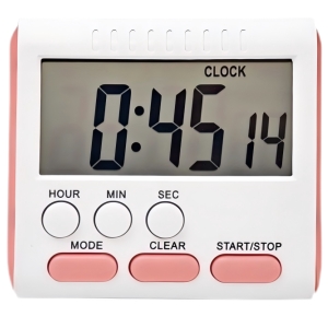 24 Hour Magnetic Timer with Digital Alarm Clock Large Screen
