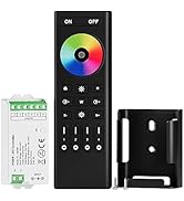 BTF-LIGHTING 5050SMD FCOB COB RGBW RF Remote RC03RFB &amp; C04RF Tuya Controller Kit 4 Zones RF 2.4GH...