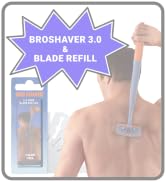 BroShaver 3.0 + Blade Refill (5 pack) Bundle
