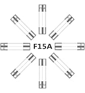ALLECIN F5×20MM Glass Fuse