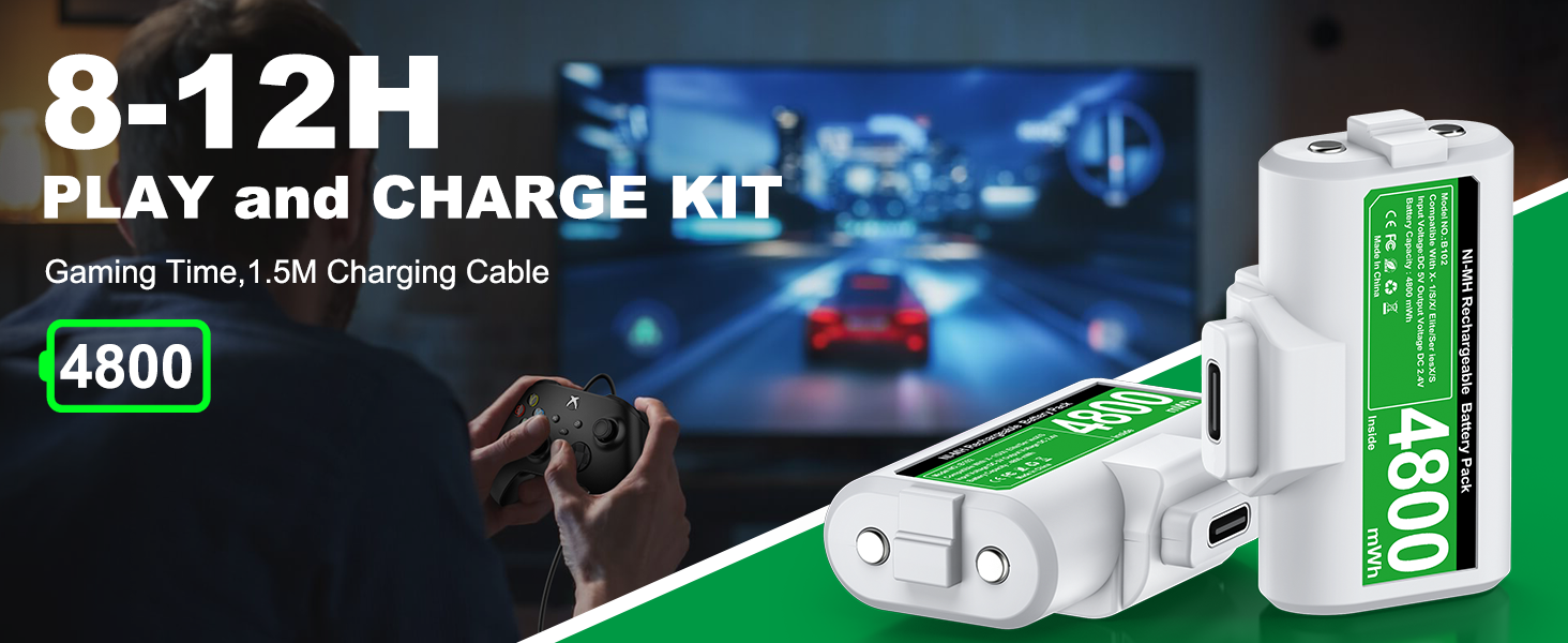 B102S Play and Charge Kit