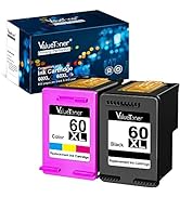 Valuetoner Remanufactured Ink Cartridge Replacement for HP 60XL 60 Ink Cartridge Combo Pack Color...