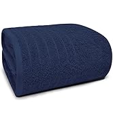 Tens Towels Pack of 1 Jumbo Bath Sheet 40 x 80 Inches, Extra Large &amp; Light Weight, Quicker to Dry...