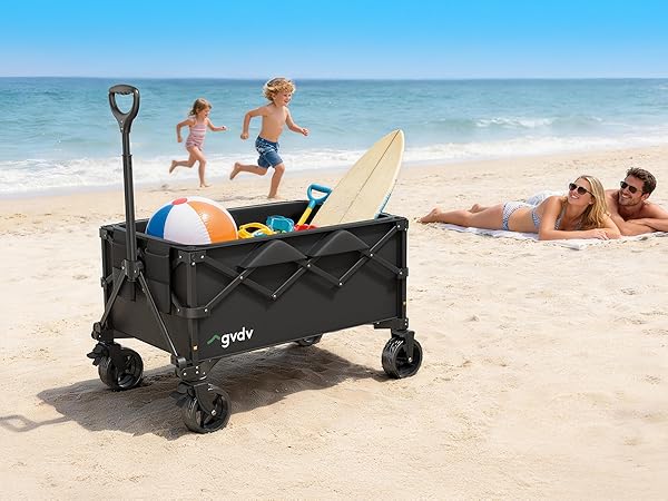 GVDV Wagons Carts Foldable for Beach