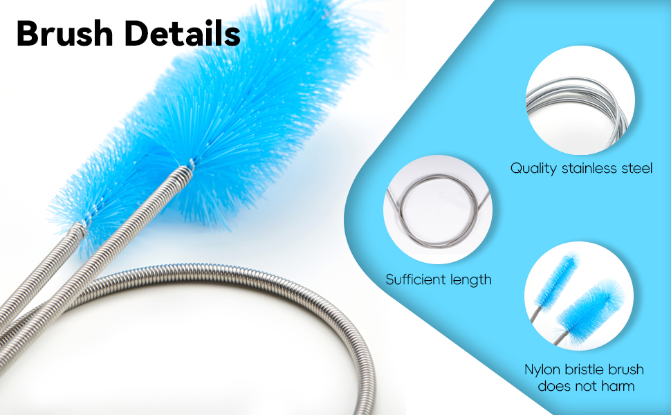 Flexiable Drain Brush