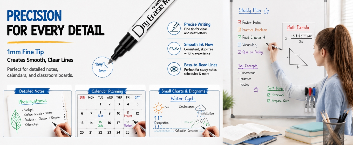 Dry Erase Markers Magnetic
