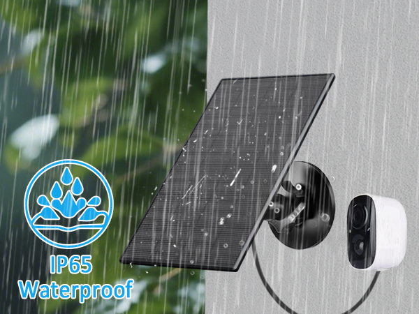 Solar Panel for Security Camera